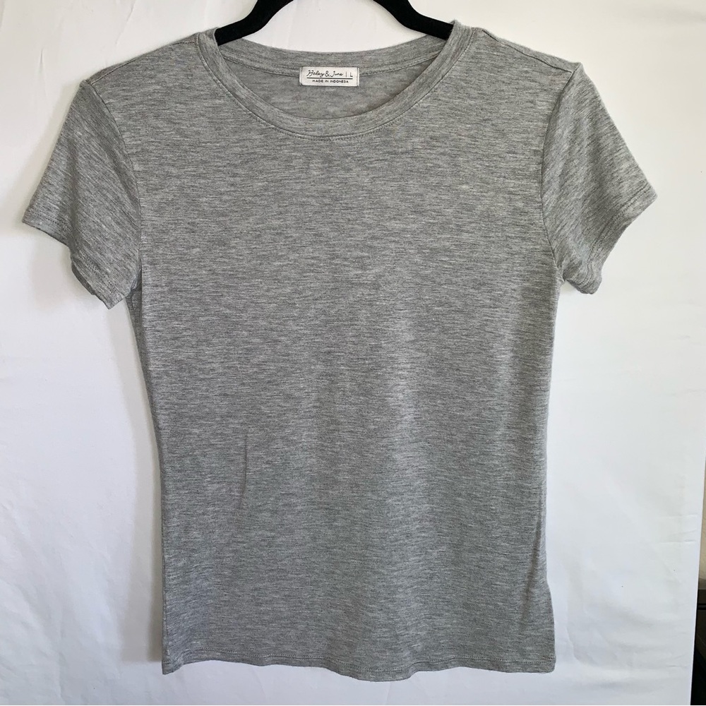 Haley & June Gray T Shirt